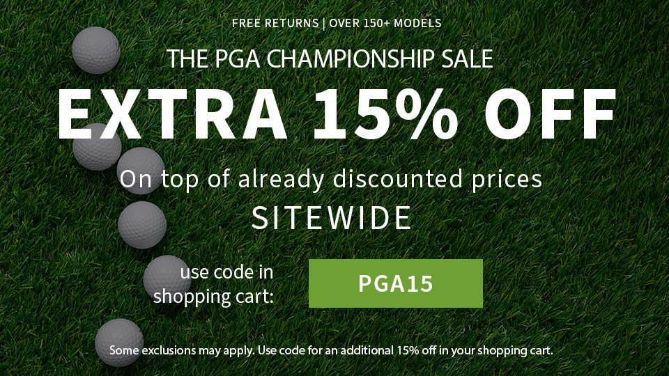 Save 15 + Extra 15% off with code PGA15 at checkout, code expires 5/24/2023